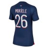 Camiseta de fútbol Paris Saint-Germain 2023-24 Mukiele 26 Primera Equipación - Mujer